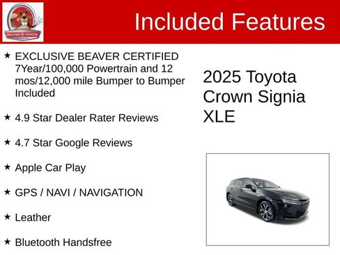 Used 2025 Toyota Crown Signia AWD/4WD image 4