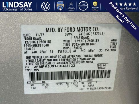 Used 2018 Ford Edge SEL image 25