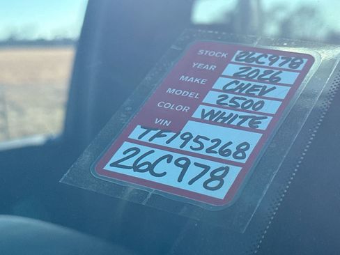 New 2026 Chevrolet Silverado 2500 W/T image 24