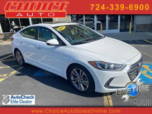 Used 2017 Hyundai Elantra Limited w/ Limited Tech Package 04 FWD image 1