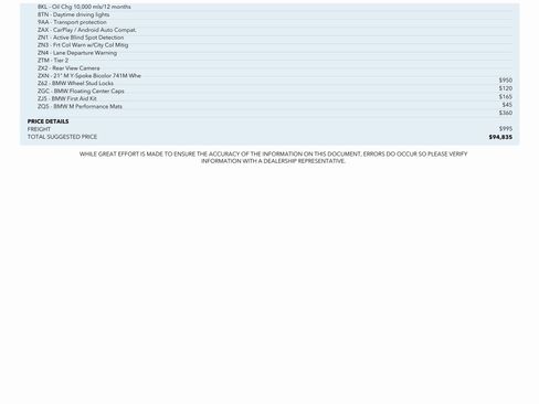 Used 2023 BMW X5 M50i w/ Executive Package image 88