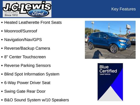 Certified 2021 Ford EcoSport Titanium image 26