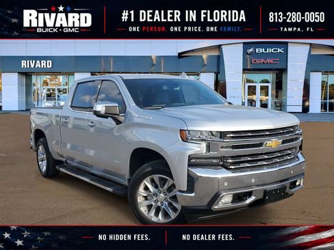 Used 2021 Chevrolet Silverado 1500 LTZ w/ Safety Package II AWD/4WD image 1