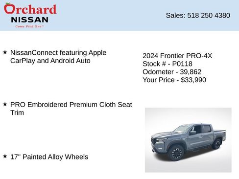 Used 2024 Nissan Frontier PRO-4X AWD/4WD image 14