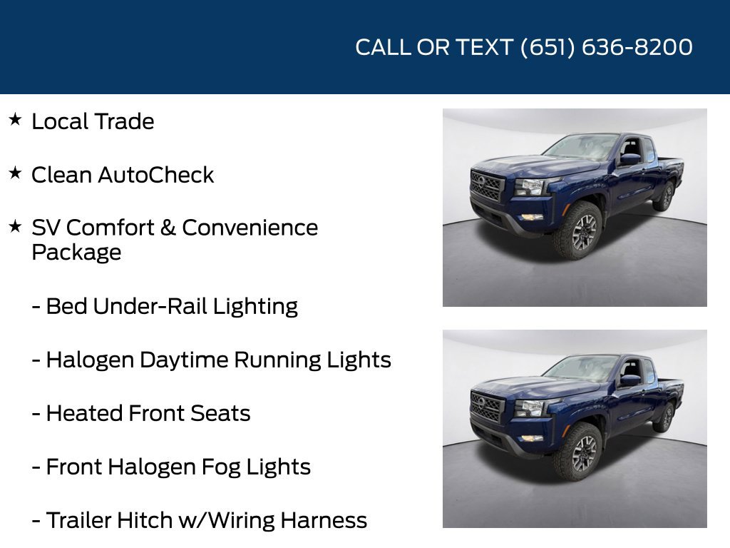 Used 2022 Nissan Frontier SV AWD/4WD image 5