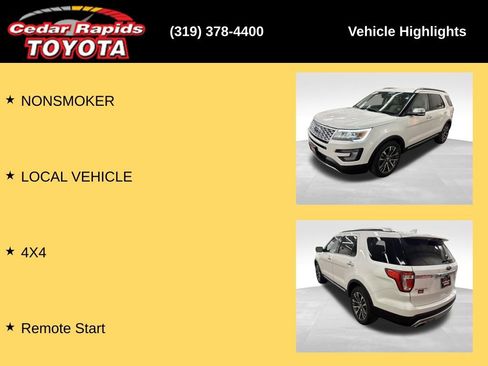 Used 2016 Ford Explorer Platinum image 21