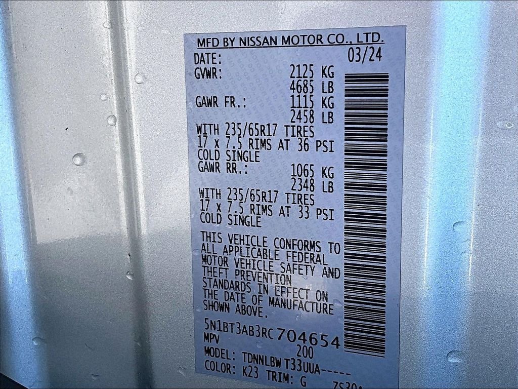 Certified 2024 Nissan Rogue S AWD/4WD image 33