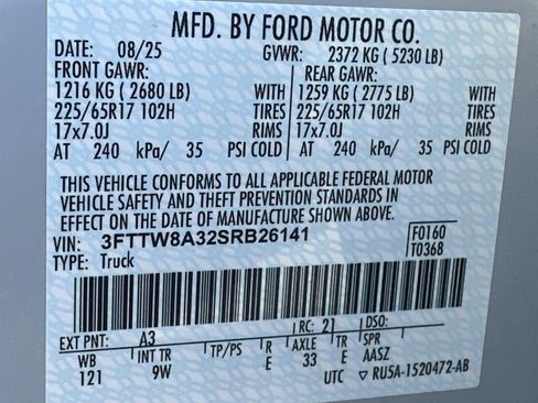 New 2025 Ford Maverick XL image 30