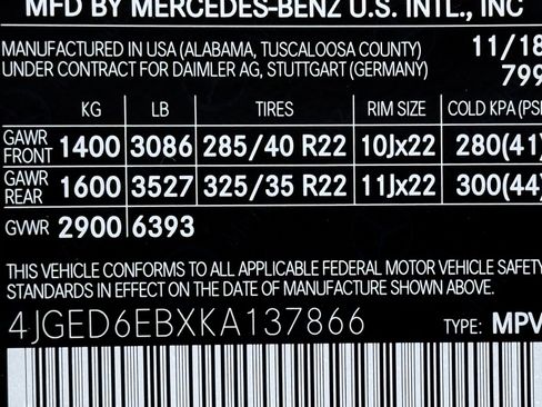 Used 2019 Mercedes-Benz GLE 43 AMG GLE 43 AMG image 50