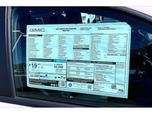 New 2026 GMC Canyon Elevation w/ Convenience Package AWD/4WD image 11