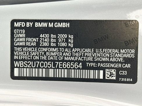 Used 2020 BMW M2 Competition w/ Executive Package RWD image 32