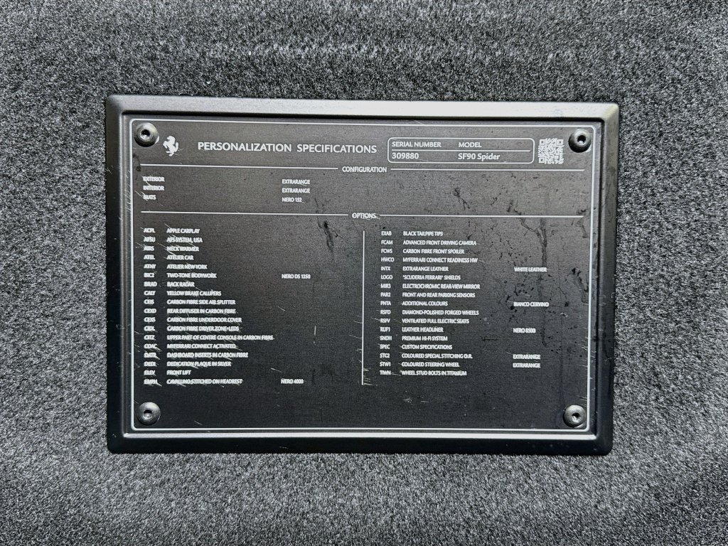 Certified 2024 Ferrari SF90 Spider AWD/4WD image 25