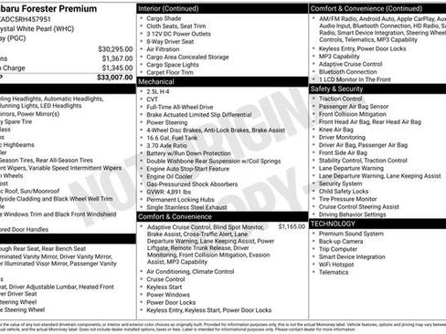 Used 2024 Subaru Forester Premium AWD/4WD image 12