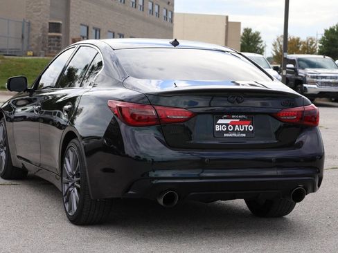 Used 2023 INFINITI Q50 Red Sport 400 w/ Black Opal Edition image 11