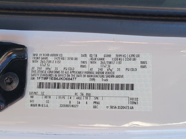 Used 2018 Ford F150 XL w/ Equipment Group 101A Mid AWD/4WD image 15