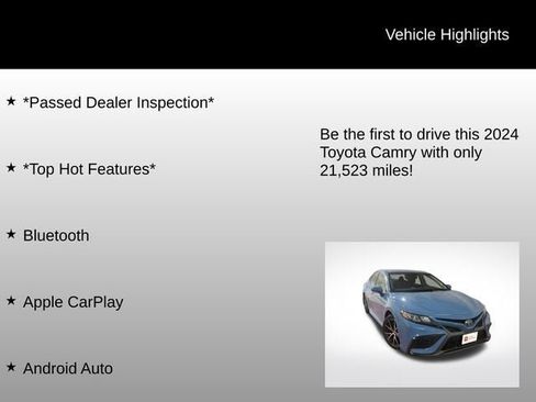 Certified 2024 Toyota Camry SE image 6