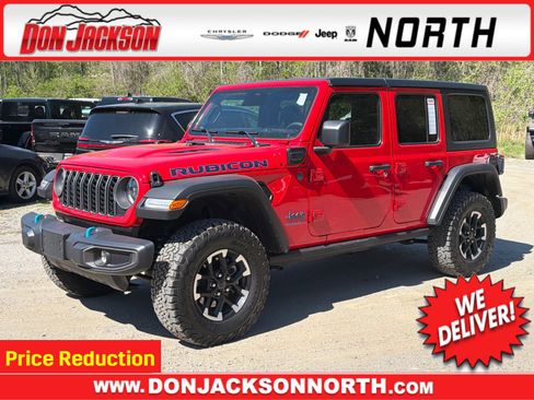 Used 2025 Jeep Wrangler Unlimited Rubicon 4xe w/ Convenience Group AWD/4WD image 1