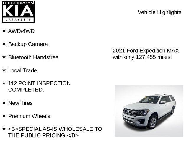 Used 2021 Ford Expedition Max XLT AWD/4WD image 8