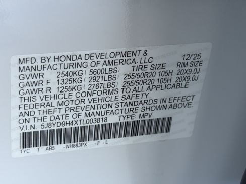 Used 2026 Acura MDX FWD w/ Technology Package image 36