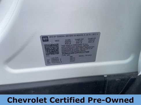 Certified 2024 Chevrolet Equinox RS w/ RS Leather Package image 33