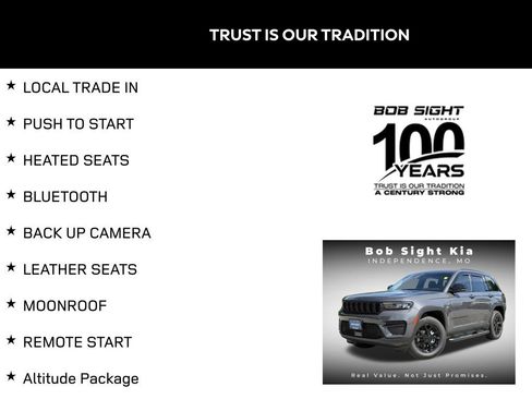 Used 2025 Jeep Grand Cherokee Altitude AWD/4WD image 2