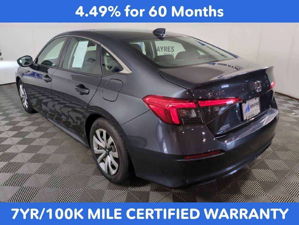 Certified 2022 Honda Civic LX image 3