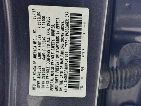 Used 2017 Honda Accord EX-L image 41
