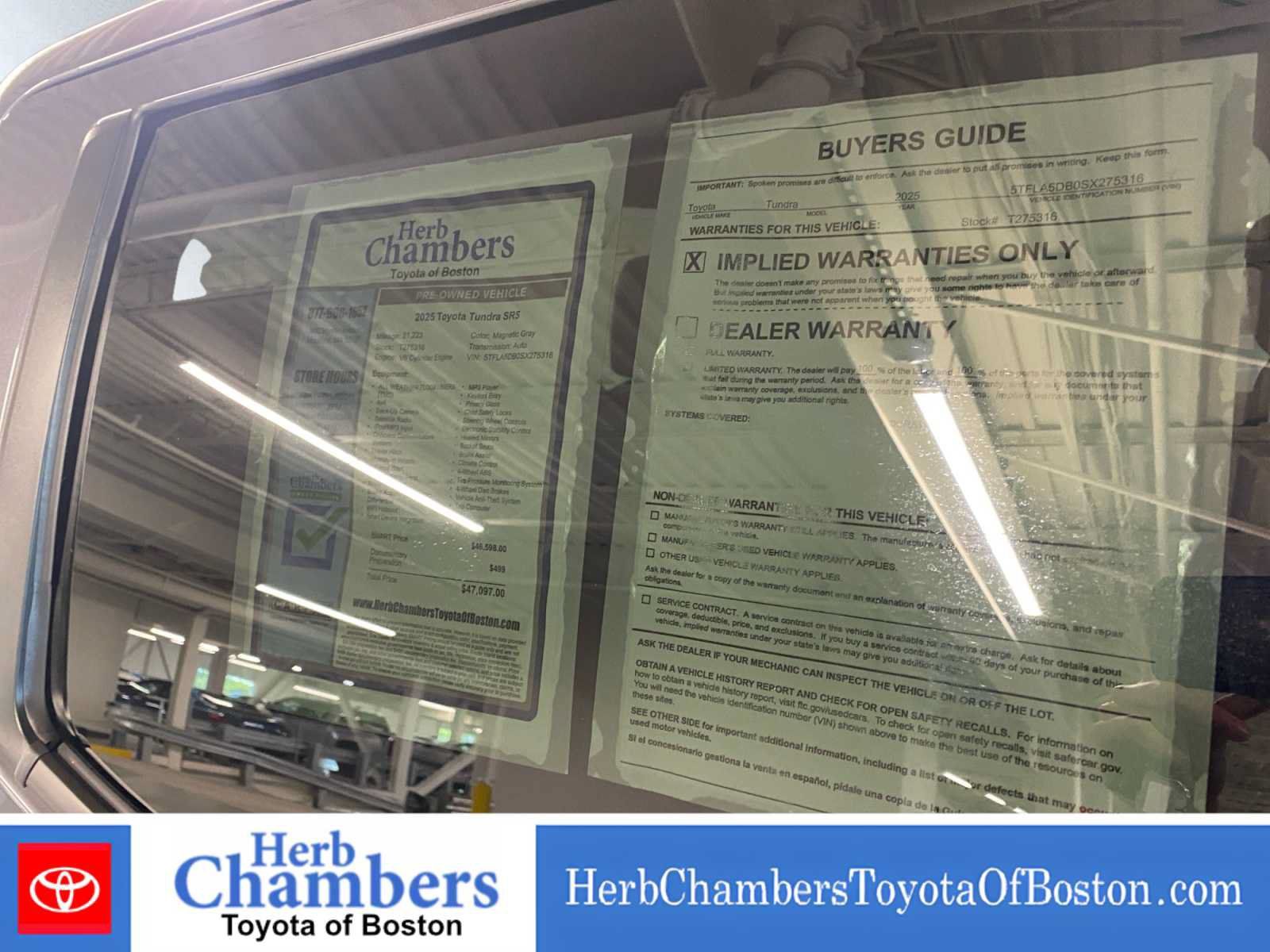 Used 2025 Toyota Tundra SR5 AWD/4WD image 25