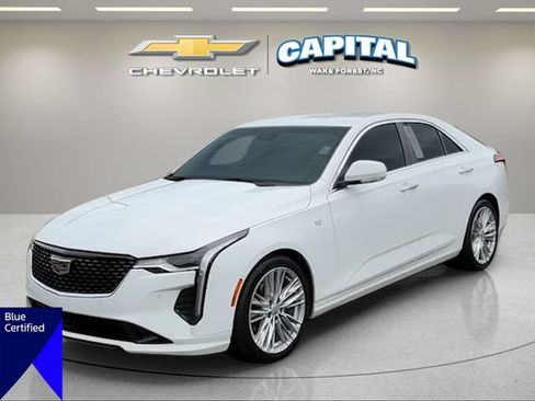 Used 2022 Cadillac CT4 Premium Luxury w/ Climate Package RWD image 1