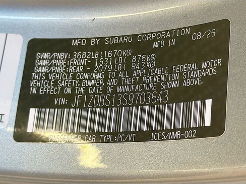 Used 2025 Subaru BRZ tS image 24