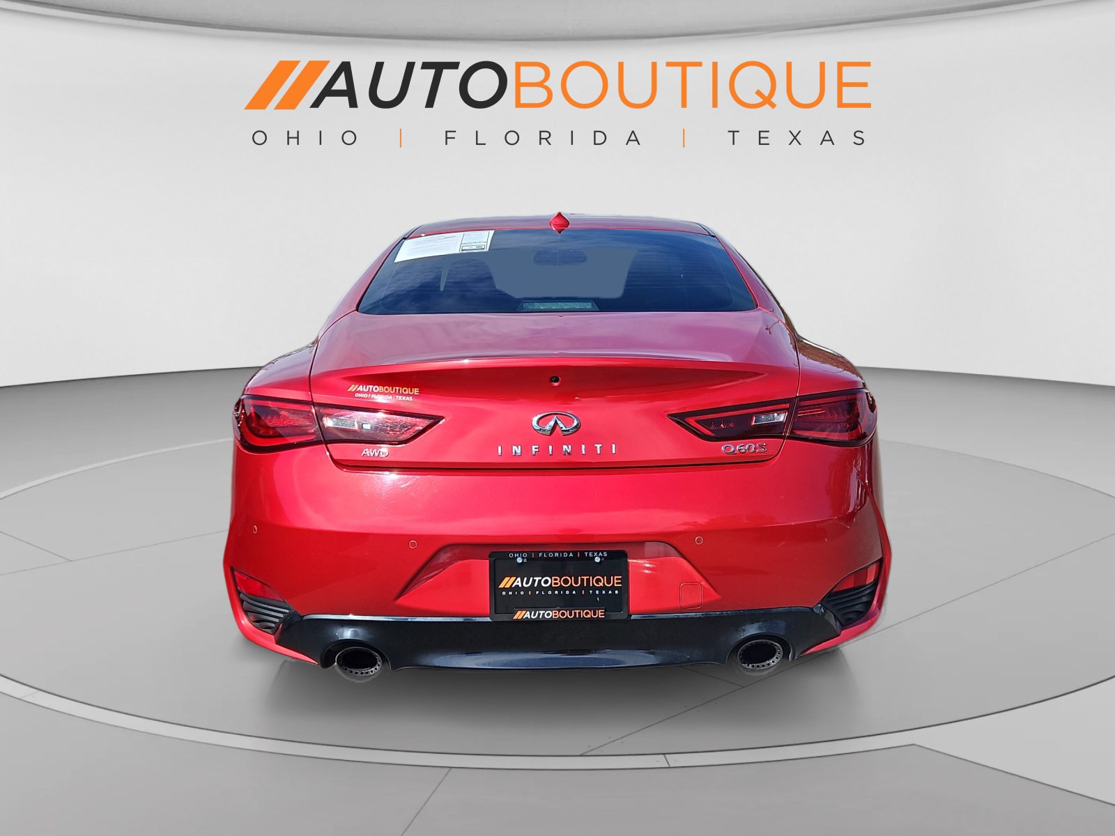 Used 2017 INFINITI Q60 Red Sport 400 AWD/4WD image 4