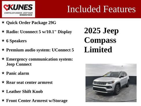 Used 2025 Jeep Compass Limited image 3