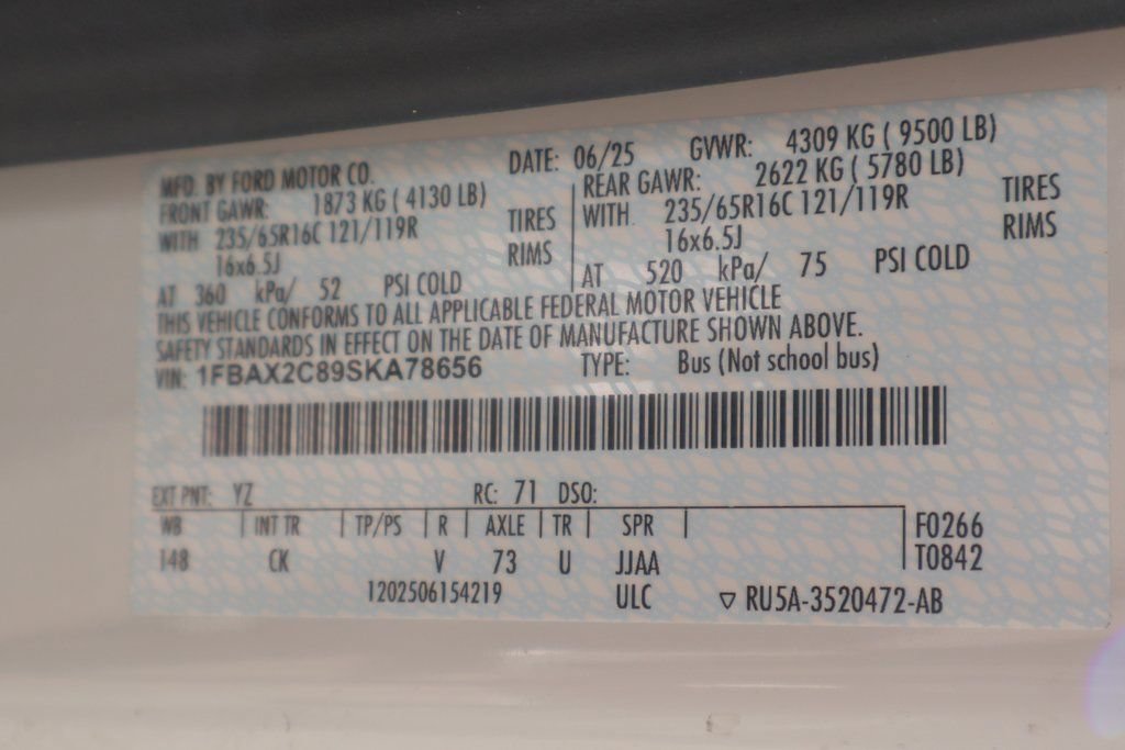Used 2025 Ford Transit 350 XL RWD image 44