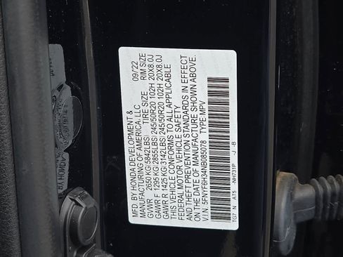 Used 2022 Honda Pilot Sport image 28