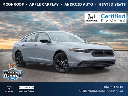 Certified 2025 Honda Accord SE