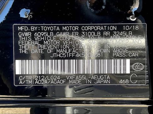 Used 2019 Lexus LS 500 AWD w/ Interior Upgrade Package image 19