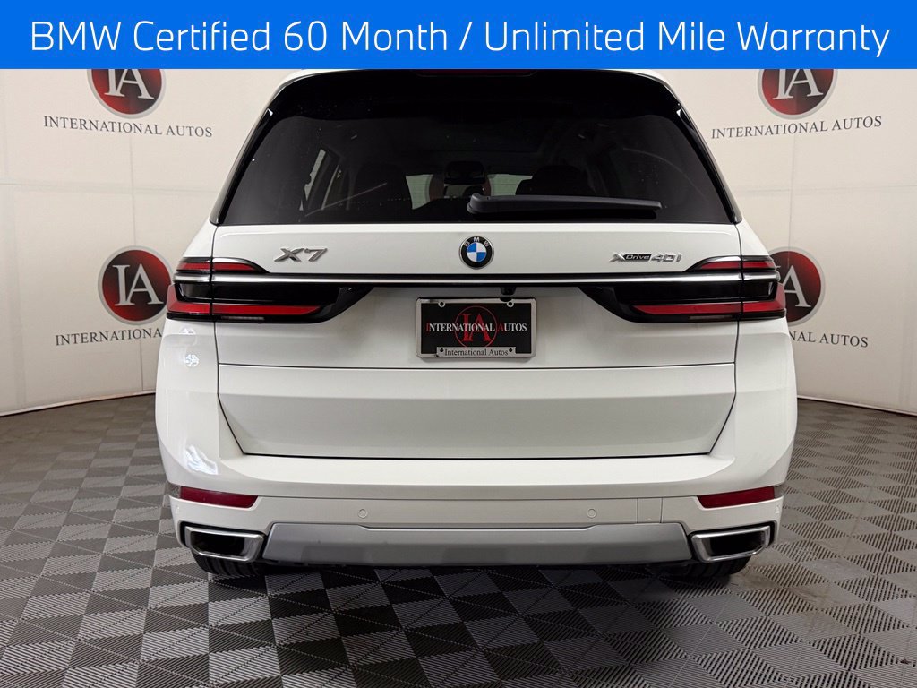 Certified 2024 BMW X7 xDrive40i AWD/4WD image 7