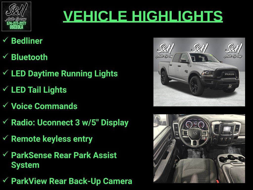 Used 2024 RAM 1500 Warlock AWD/4WD image 3