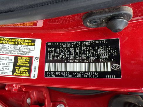 Used 2021 Toyota Camry XSE FWD image 23
