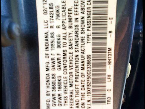 Used 2012 Honda Civic LX image 42