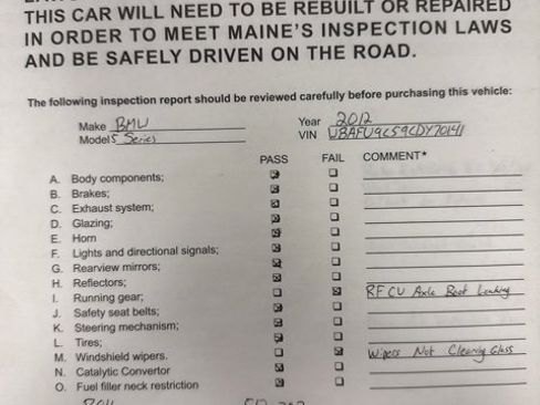 Used 2012 BMW 550i xDrive Sedan image 33