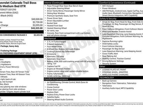 New 2026 Chevrolet Colorado Trail Boss image 19