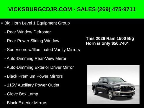 New 2026 RAM 1500 Big Horn image 11