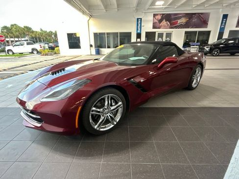 Used 2016 Chevrolet Corvette Stingray Convertible w/ 2LT Preferred Equipment Group RWD image 3