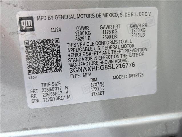 Used 2025 Chevrolet Equinox LT w/ Convenience Package II FWD image 27