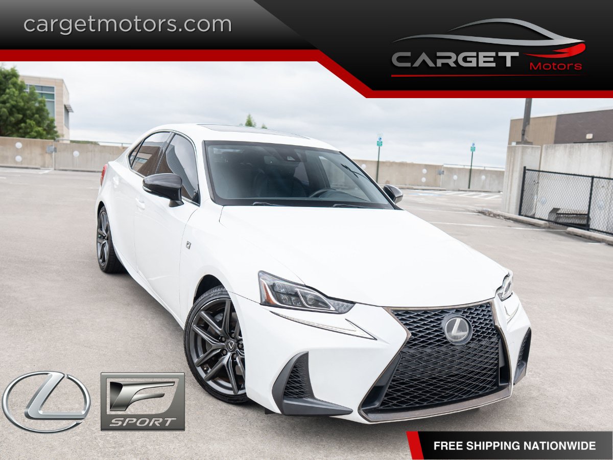 Used 2020 Lexus IS 300 F Sport w/ Blackline Edition RWD image 1