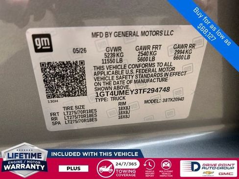 New 2026 GMC Sierra 2500 SLE AWD/4WD image 18