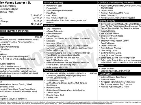 Used 2014 Buick Verano Leather image 38