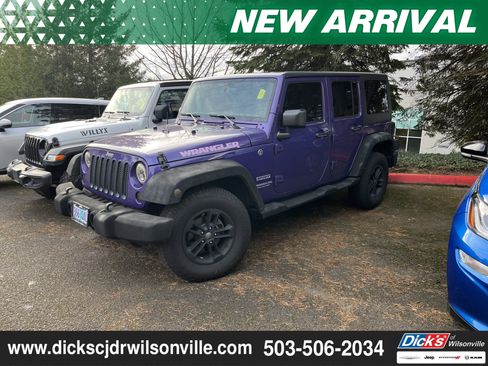 Used 2017 Jeep Wrangler Unlimited Sport w/ Quick Order Package 24S image 5