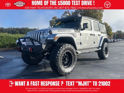 Used 2018 Jeep Wrangler Unlimited Sahara image 1